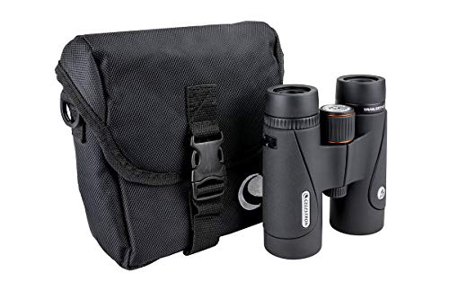 Celestron – TrailSeeker ED 10x42 Binoculars – Compact ED Binocular for Birdwatching and Outdoor Activities – Binocular with ED Objective Lenses – Fully Broadband Multi-coated Optics – BaK4 Roof Prism