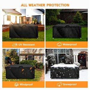 Vickay Patio Furniture Set Cover Waterproof Outdoor Table and Chair Set Covers Heavy Duty Outdoor Furniture Cover 95 x 64 x 39 inch