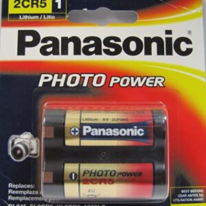 Panasonic - 2CR5 Photo Lithium Battery Retail Pack - Single