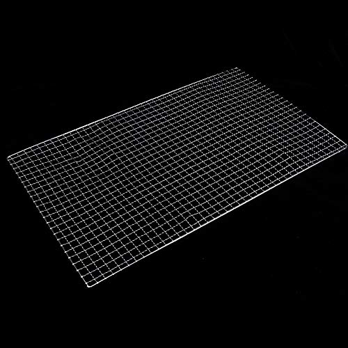 Multipurpose Stainless Steel Baking Wire Mesh Grill Bbq Net Mesh Barbecue Racks Picnic Tool for Family Gatherings, Garden Parties, Picnics