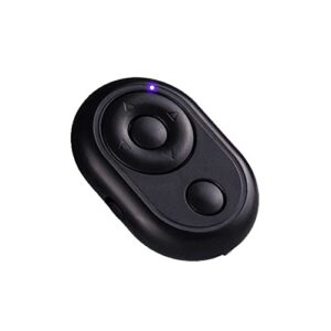 bluetooth page turner remote for iphone – bluetooth camera remote,tiktok remote and powerpoint remote clicker for ipad (black)