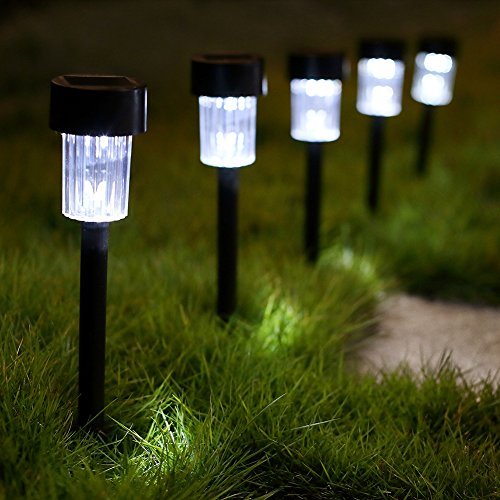 Maggift 12 Pcs Solar Pathway Lights, Landscape Lights for Outdoor, Patio, Yard Deck, Driveway and Garden