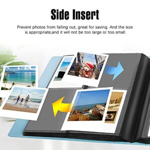 192 Pockets Photo Album for Fujifilm Instax Wide 300 Camera, Polaroid 600 i-Type Film Album, Extra Large Picture Albums for Polaroid Now OneStep2 OneStep+ Instant Camera, POP Lab Print Camera (Blue)