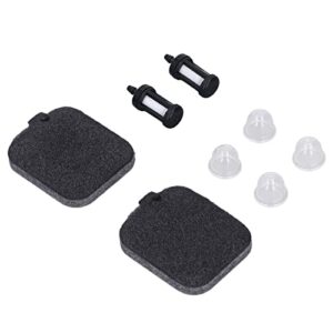 naroote air fuel filter primer bulb kit, easy installation blower accessories abs sponge for garden tool