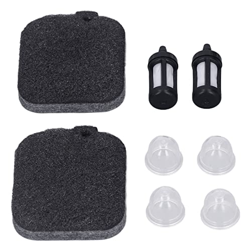 Naroote Air Fuel Filter Primer Bulb Kit, Easy Installation Blower Accessories ABS Sponge for Garden Tool