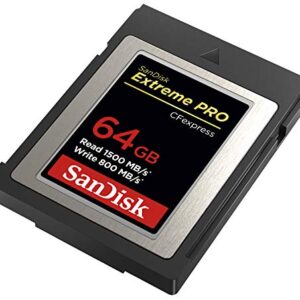 SanDisk 64GB Extreme PRO CFexpress Card Type B - SDCFE-064G-GN4NN