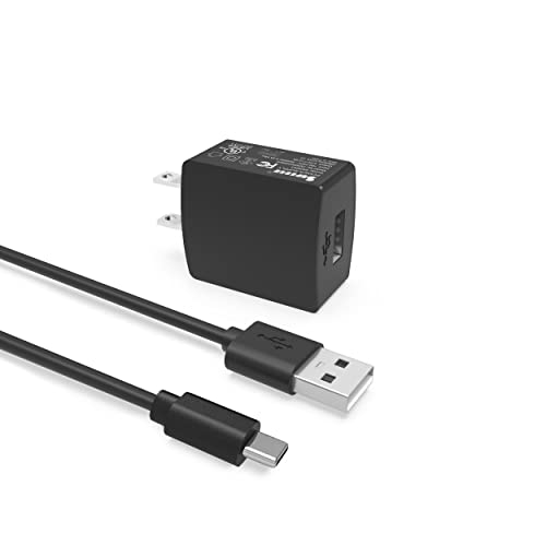 UL Listed Charger Fit for Gopro Hero 10 9 8 7 6 5 Black Session, Hero Max, Hero 7 Silver, Hero 7 White, Hero5 Session, Hero 2018 and More, with Type C Power Supply Adapter Cord Charging Data Cable
