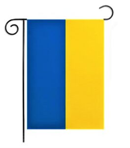 ukraine flag ,ukraine ukrainian garden flags,nationality region ukrainian garden flags,international world country nation garden flags, indoor and outdoor flag, double-sided.