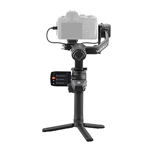 ZHIYUN Weebill 2, 3-Axis Gimbal Stabilizer for DSLR and Mirrorless Camera, Nikon Sony Panasonic Canon Fujifilm BMPCC 6K, Full-Color Touchscreen, PD Fast Charge