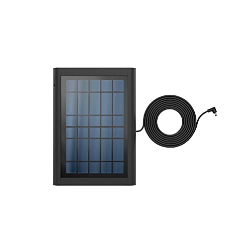Ring Solar Panel (1st Generation), 2.4W, Barrel Plug Connector - for Spotlight Cam Battery and Stick Up Cam Battery - Black