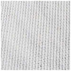 White Shade Netting for Garden, 8x8m Shade Cloth with Grommets 50% UV Barrier Breathable Mesh for Fences Gardens Backyards Outdoor Patios Gazebos Greenhouses Barns Sunshade Fabric