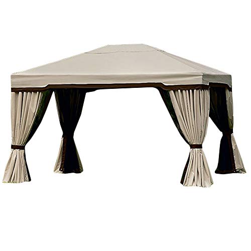 Garden Winds Replacement Canopy Top Cover for The Garden Oasis Sojag 10x12 D71 (Model M34521) Gazebo - 142" L x 116" W