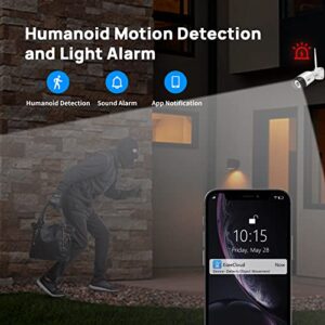 【5MP SPotlight, 3TB Hard Drive】 Hiseeu WiFi Security Camera System,12V DC Power Cord,10CH NVR, Mobile&PC Remote, Outdoor IP66 Waterproof,Color Night Vision, Motion Alert,24/7 Time Record,Two Way Audio