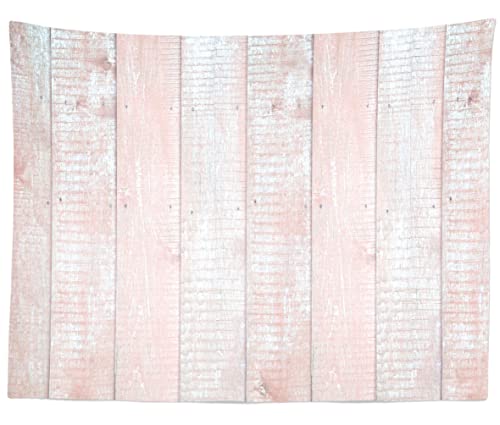 BELECO 7x5ft Fabric Wood Backdrop Light Pink Colored Wood Planks Texture Photography Backdrop for Birthday Party Baby Shower Boy Girl Product Photoshoot Pets Photo Background Props
