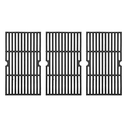 DcYourHome Matte Cast Iron Grill Cooking Grate for Charbroil 463420508, 463420509, 463420511, 463436213, 463436214, 463436215, 463440109, 463441312, 463441514, 463461613 Gas Grills Grid, 16 7/8"