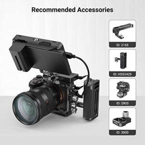 SmallRig Camera Half Cage for Sony Alpha 7R V/ Alpha 7 IV/Alpha 7S III/Alpha 1/Alpha 7R IV - 3639