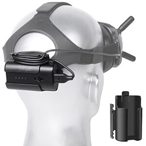 arzroic dji avata fpv accessories battery holder case for dji goggles 2/fpv goggles v2