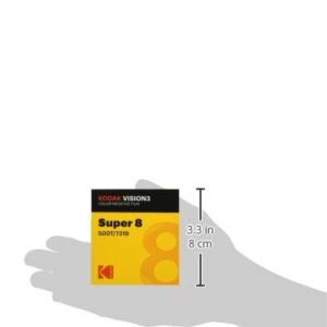 Kodak Super 8 Color Negative VISION3 500T 7219/50' Cartridge