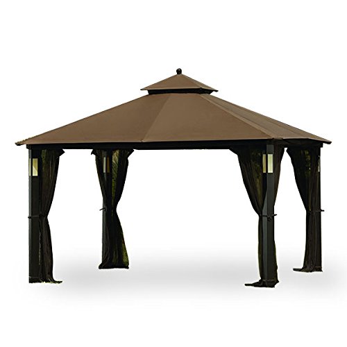 Garden Winds Grand Resort Audio Gazebo Replacement Canopy Top Cover - RipLock 350