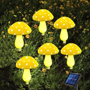 hulppre solar mushroom lights