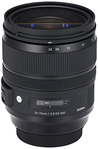 Sigma 24-70mm f/2.8 DG OS HSM Art Lens for Canon