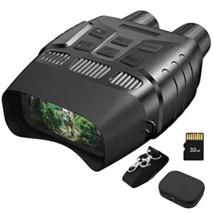 night vision goggles night vision binoculars for adults – digital infrared binoculars can save photo and video with 32gb memory card
