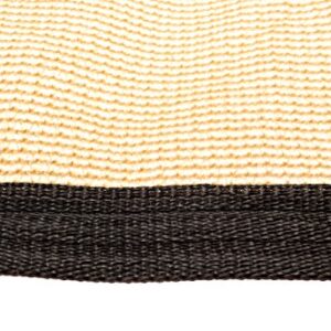 Be Cool Solutions 70% Brown Outdoor Sun Shade Canopy: UV Protection Shade Cloth| Lightweight, Easy Setup Mesh Canopy Cover with Grommets| Sturdy, Durable Shade Fabric for Garden, Patio & Porch 6'x12'