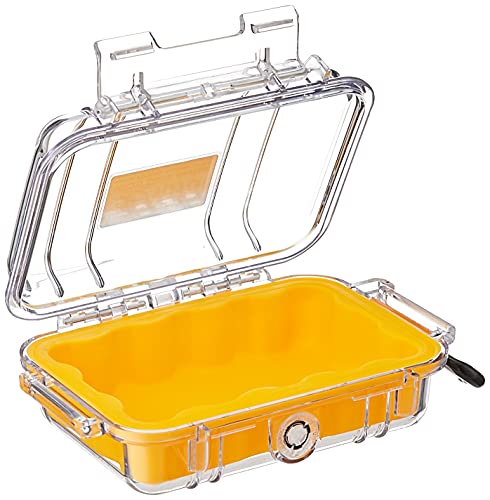 Pelican 1010 Micro Case (Yellow/Clear)