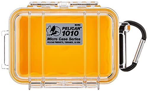 Pelican 1010 Micro Case (Yellow/Clear)