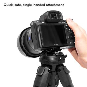 Peak Design Travel Tripod (Carbon Fiber) Ultra-Portable, Stable and Compact Professional Camera Tripod