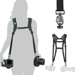 BlackRapid Double Breathe Camera Harness, Trusted Design For One Or Two SLR, DSLR, Mirrorless Cameras