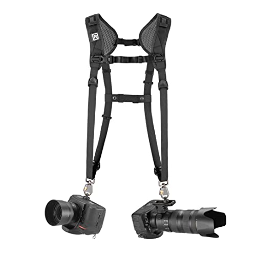 BlackRapid Double Breathe Camera Harness, Trusted Design For One Or Two SLR, DSLR, Mirrorless Cameras