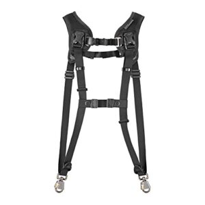 BlackRapid Double Breathe Camera Harness, Trusted Design For One Or Two SLR, DSLR, Mirrorless Cameras