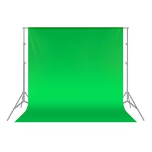 neewer 6×9 feet/1.8×2.8m photo studio 100% pure polyester collapsible backdrop background for photography, video and television (backdrop only) – green