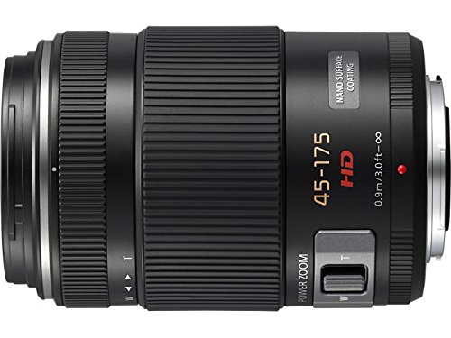 Panasonic LUMIX G X Vario Power Zoom Lens, 45-175MM, F4.0-5.6 ASPH, MIRRORLESS Micro Four Thirds, Power Optical I.S, H-PS45175K (USA Black)