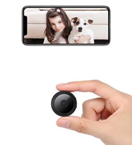 luoming mini camera wifi wireless camera nanny cam, 1080p hd camera home security camera,night vision indoor/outdoor small camera dog pet cameras for mobile phone applications in real time