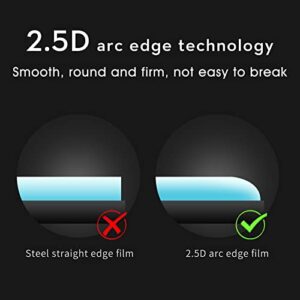 SEASKY [2 Pack] HD Tempered Glass Screen Protector for DJI Mini 3 Pro Drone Accessories DJI RC Remote Controller transmitter Protective Film [9H Hardness] [Anti-Scratch] [No Bubble] [Arc edge]