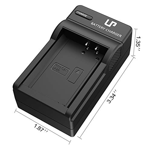 LP-E10 Battery Charger, LP Charger Compatible with Canon EOS Rebel T7, T6, T5, T3, T100, 4000D, 3000D, 2000D, 1500D, 1300D, 1200D, 1100D & More (Not for T3i T5i T6i T6s T7i)