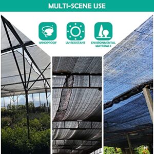 Sunblock Shade Cloth,70% UV Resistant Net,6.5 x 10 ft Tear-Resistant Garden Shade Mesh Tarp for Greenhouse Patio Lawn Flower Plant