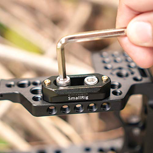 SMALLRIG Quick Release Safety Rail 4cm 1.57 Inches Long with 1/4'' Screws - 1409