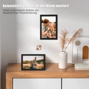 Frameo Digital Photo Frame 10.1 inch WiFi Digital Picture Frame with 1280x800 IPS LCD Touch Screen, Auto-Rotate, Slideshow, Easy Setup to Share Photos or Videos Instantly via Frameo App from Anywhere