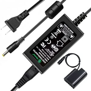 gonine dmw-dcc12 ac power adapter dmw-ac8 plus dc coupler kit (panasonic blf-19 battery replacement) for panasonic dmc-gh3 dmc-gh4 dmc-gh3k dmc-gh4k dc-gh5 and sigma sdq sdqh digital camera.