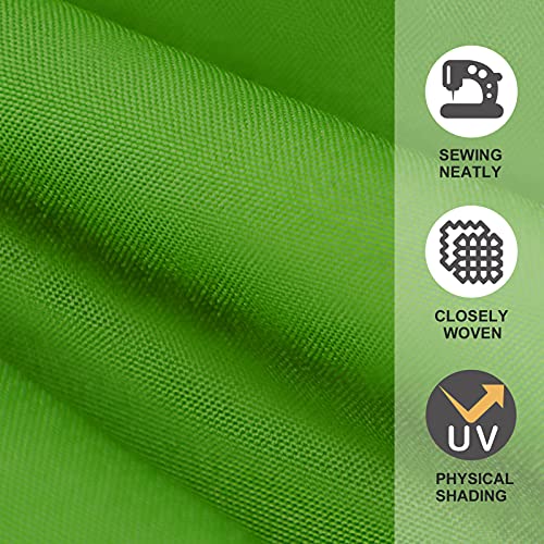 EliteShade USA Sunumbrella 9ft Replacement Covers 8 Ribs Market Patio Umbrella Canopy Cover (CANOPY ONLY)(Macaw Green)