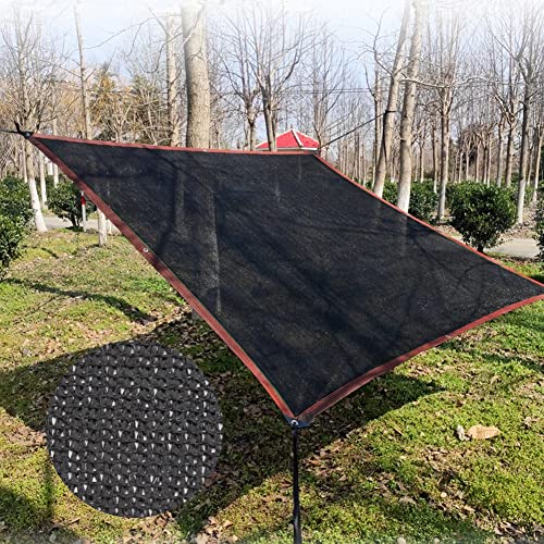 winemana 40% Black Shade Cloth, 20 x 48 FT Durable Mesh Tarp with Grommets, Resistant Garden Sun Shade Netting, Shading Antifreezing for Pergola, Greenhouse, Plants Growing, Chicken Coop