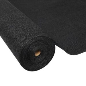Farm Plastic Supply - Black Shade Cloth - 60% - (26' x 100') - Mesh Fabric for Fence Privacy Screen, Garden Shade, Mesh Fence Screening, Shade Cloth Rolls, Wind Screen