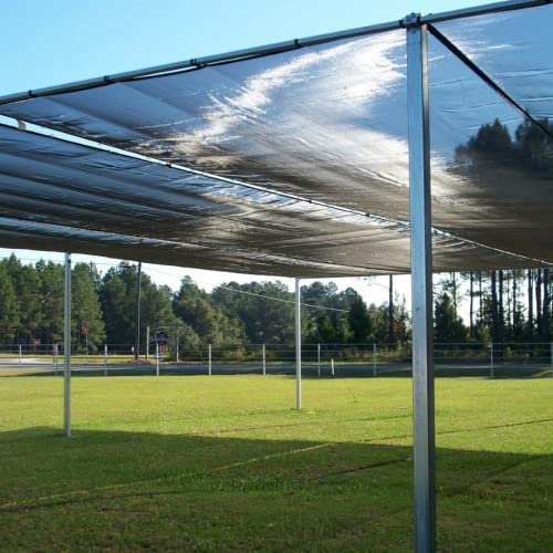 Farm Plastic Supply - Black Shade Cloth - 60% - (26' x 100') - Mesh Fabric for Fence Privacy Screen, Garden Shade, Mesh Fence Screening, Shade Cloth Rolls, Wind Screen