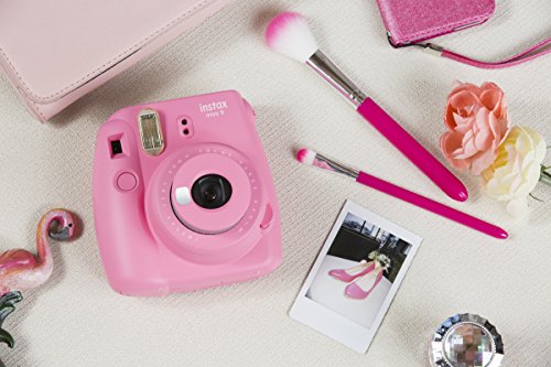 Fujifilm Instax Mini 9 Instant Camera, Flamingo Pink