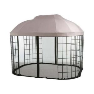 replacement canopy top cover for pacific casual oval dome gazebo – with riplock technology