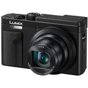 panasonic lumix zs80 20.3mp digital camera, 30x 24-720mm travel zoom lens, 4k video, optical image stabilizer and 3.0-inch display – point & shoot camera with lecia lens – dc-zs80k (black)