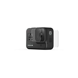 GoPro Tempered Glass Lens + Screen Protectors (HERO8 Black) - Official GoPro Accessory